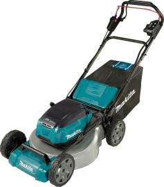 Akku Rasenmäher DLM465Z 2x18,0 V 5,0 Ah Ladegerät DC18RD Karton Produktbild