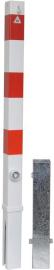 Absperrpfosten, umlegbar/herausnehmbar – vierkant Produktbild