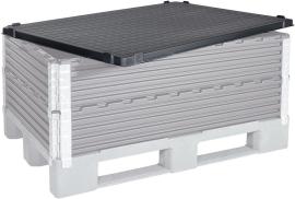 Palettendeckel schwarz Produktbild