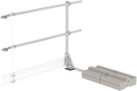 Ausstiegsgeländer, seitlich, mit Ballast Produktbild