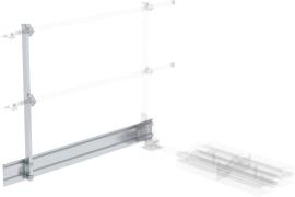 Fußleiste für Ausstiegsgeländer, seitlich Produktbild