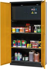 Chemikalienschrank, mit Fachböden und Sicherheitsbox Produktbild