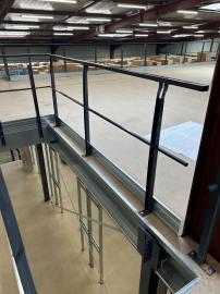 Sicherheitsgeländer für Lagerbühne Produktbild