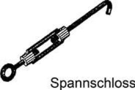 Spannschloss Produktbild