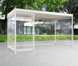 Raucherunterstand, Modell Köln, K4 c/b Produktbild