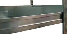 Schüttgutleiste für META CLIP Steckregale Produktbild