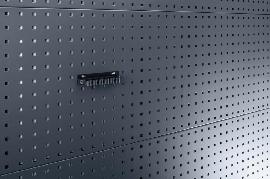 Klemmhalter mit Kunststofflasche für perfo-Lochplatten Produktbild