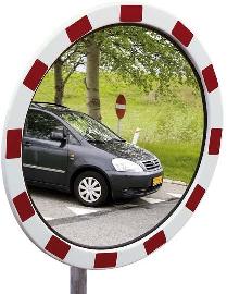 Verkehrsspiegel Acryl rund D800 mm für Außen Produktbild