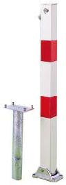 Absperrpfosten KLAPPY-BO 70x70 mm Dreik. Einbet. GAH Alberts Produktbild