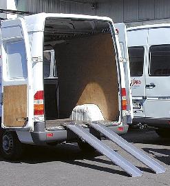 Aluminium-Verladeschiene, faltbar Produktbild