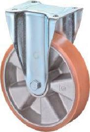 Bockrolle (Schwerlastrolle), Aluminiumfelge Produktbild