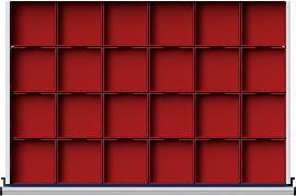 KLEINTEILEKAESTEN F. SCHUBL. 900 X 600 MM SCHUBLADEN-FRONTHOEHE 60 MM FH Produktbild