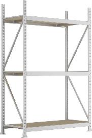 META MINI-RACK Weitspannegal mit Spanplatten Produktbild