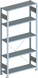 Steckregal META CLIP, verzinkt Produktbild