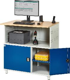 Computer-Tisch ohne Monitorgehäuse Produktbild