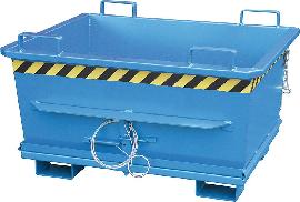 Klappbodenbehälter Typ BKB (konischer Behälter), RAL 5012 Produktbild