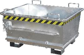 Klappbodenbehälter Typ BKB (konischer Behälter), verzinkt Produktbild