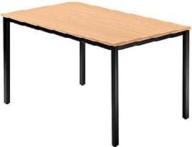 Besprechungstisch Buche/schwarz 120x80 Produktbild