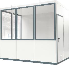 Raumsystem für Innen B3045xT2045xH2620 mm ohne Fußboden Produktbild