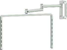 Grundrahmen mit Gelenkarm RAL 7035 Produktbild