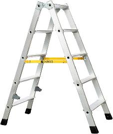 Stehleiter Nova B 2x5 Stufen Leiterlänge 1,15 m Arbeitshöhe 2,55 m ZARGES Produktbild
