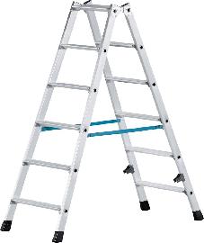 Stehleiter Nova B 2x6 Stufen Leiterlänge 1,37 m Arbeitshöhe 2,75 m ZARGES Produktbild
