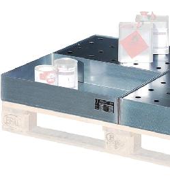 Kleingebindewanne für Paletten ohne Lochblechrost Produktbild