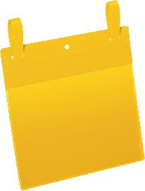 Dokumententasche B210xH148 mm A5 quer gelb mit Lasche VE 50 Stück Produktbild