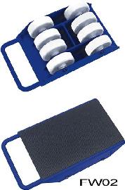 Transportroller 2 t TragkFW02 mit 8 Rollen Nylon Produktbild