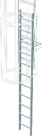 Einstiegleiter LM Leiterlänge 3,18 m ZARGES Produktbild