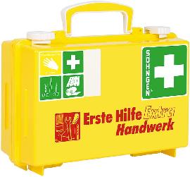 Erste-Hilfe-Koffer Extra Handwerk,DIN 13157,gelb Produktbild