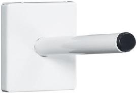 Universalhalter rund (16 mm) für perfo Loch- und Schlitzplattensysteme Produktbild