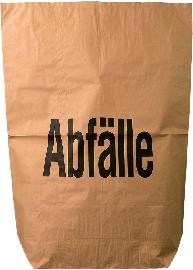 Papiersack, mit Aufdruck Produktbild