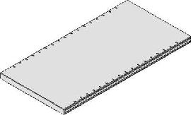 Abdeckbogen für META COMPACT Büro-Steckregal Produktbild