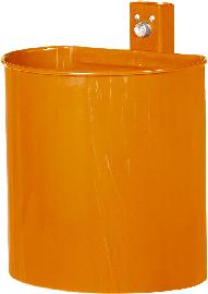 Abfallbehälter 20L inkl. Wandbef. orange Produktbild