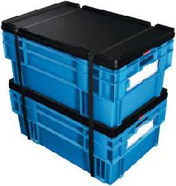 Stülpdeckel schwarz DTK 600, schwarz LA-KA-PE Produktbild