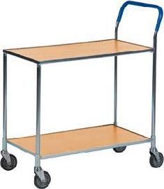 Tischwagen m. 2 Ladefl. Dekor Buche Produktbild