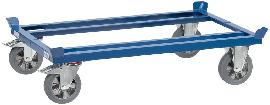 Paletten-Fahrgest. 22811 1200 kg Vollgummi-Elasticfetra Produktbild