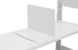 Buchstütze, RAL 7035 lichtgrau Produktbild