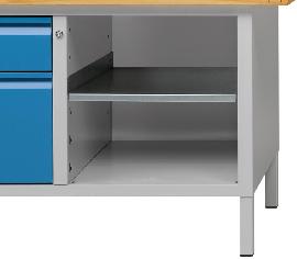 Fachboden für Kastenwerkbank Format verzinkt Produktbild