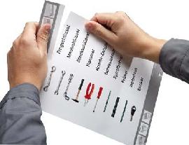 Script-Etiketten Universalpaket Produktbild