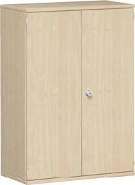 Drehtürenschrank zu Büromöbelserie "Pro", 3 Ordnerhöhen Produktbild