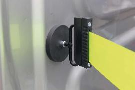 Wandgurt L magnet. Gurt L3700mm r/w Produktbild
