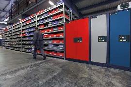 Lagerung von Gefahrstoffen