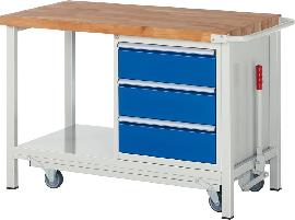 Werkbank Fg Modell 8157 B 1250xT 700xH 880mm Produktbild