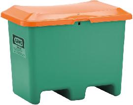 Streugut-Box, Behälter grün/Deckel orange Produktbild