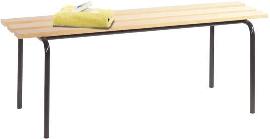 Sitzbank Gestell anthr. B2000xT460xH460 mm Buche Produktbild