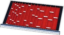 Einteilungsmaterial für Schubladen-Innenmaß 800x450 mm Produktbild