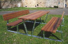 Bank-Tisch-Kombination Produktbild