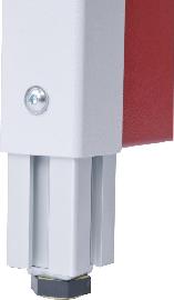 4-Fuß Grundgestell workergo, mit Klemmfeststellung Produktbild